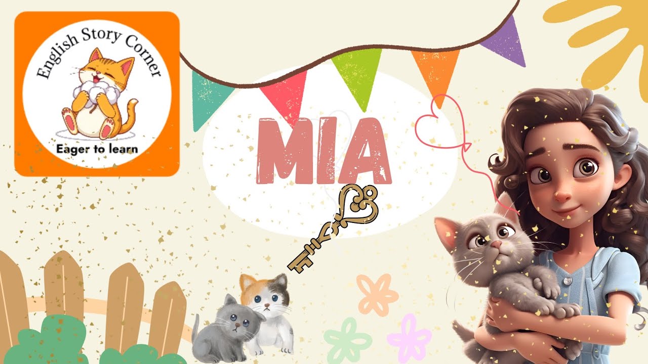 story: Mia & whiskers the magic key adventures🌟✨