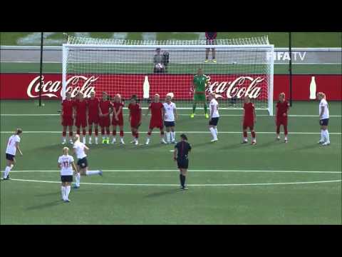 Maren Mjelde Free Kick