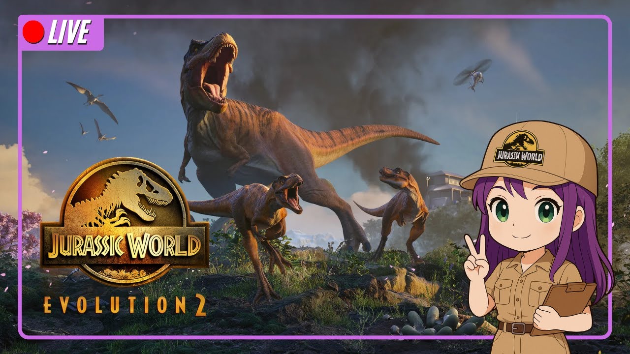 🔴[LIVE] Jurassic World Evolution 2 | มากอบกู้กิจการ - YouTube