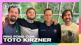 Ping pong íntimo con Toto Kirzner en #TodoPasa
