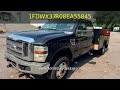 FORD F350 2008 - 1FDWX37R08EA55845