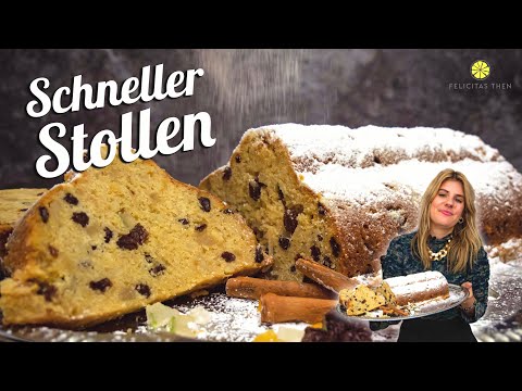 schneller Stollen | wie von Oma | supersaftig! | Felicitas Then