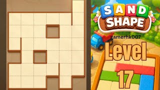 Sand Shape level 17 Walkthrough Solution 