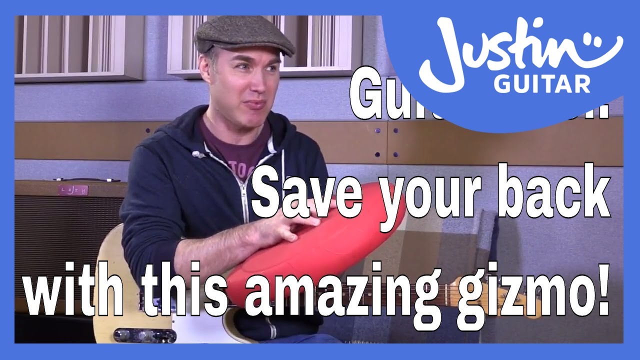 Back problems? Check out this amazing gizmo for guitarists! The Sissel SITFIT Plus