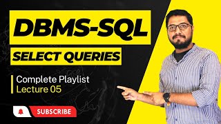 DBMS 05 in Urdu/Hindi | Select Query in SQL Server | Learn Select Query with different examples