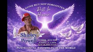 Thanksgiving Service for the Life of Shirley Powell