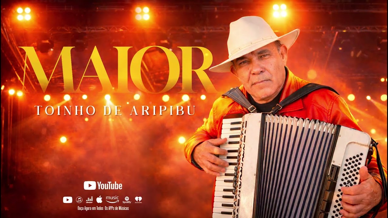 Watch MAIOR - TOINHO DE ARIPIBU - 2026 on YouTube Watch MAIOR - TOINHO DE ARIPIBU - 2026 on YouTube
