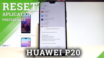 How to Reset App Preferences in HUAWEI P20 - Android App Settings |HardReset.Info