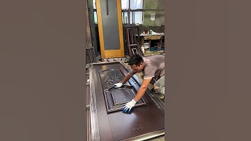 Copper door assembly process- Good tools and machinery make work easy