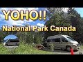 Yoho National Park in our Roadtrek Zion: AMAZING Views!