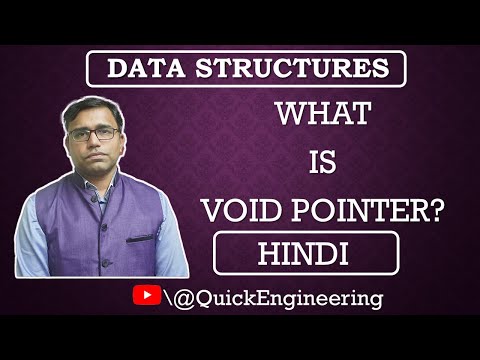 Void Pointer | Data Structure | Quick Engineering | Ashish Chandak | English