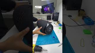 Parte 2 | Abrindo a caixa de som JBL BOOMBOX 3 que NÃO LIGA, e olha só o TRABALHÃO que deu! 🥵😱🔊🔧🪛