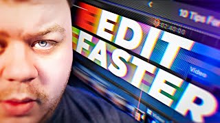 10 Tips for Editing YouTube Videos FASTER