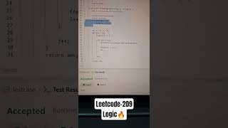 Minimum size subarray sum #faang #coding #leetcodedaily #leetcode #leetcode209 #dsa #interviewprep