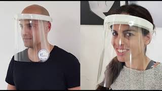 Massivit 3D Provides PPE Face Shields to Help Battle COVID-19 Coronavirus screenshot 5