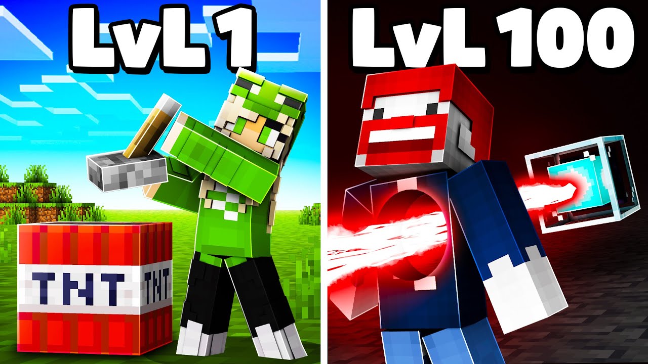 BENX und ELINA testen 100 FALLEN in MINECRAFT