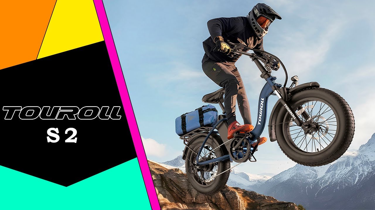 Touroll S2⚡️Składany elektryczny rower 250W i DUZY zasięg / Recenzja 4K