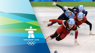 Men's 5000M Relay Short Track Speed Skating - Highlights - Vancouver 2010 Winter Olympic Games