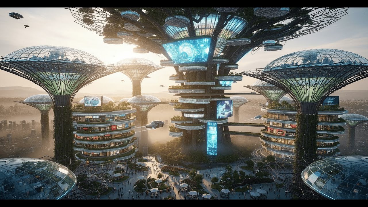 Arboris Planet: AI 4K Tour of The Canopy Metropolis | The Living Tree ...