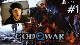 HERE WE GO! God of War Ragnarok Gameplay Walkthrough Part 1 Reactions