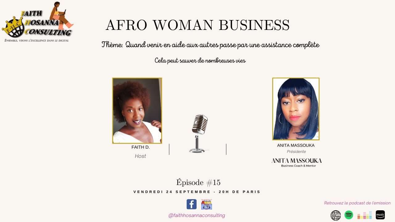 Afro Woman Business - Rencontre avec Anita Massouka