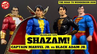 2026 CAPTAIN MARVEL JR. & BLACK ADAM JR. | DC Multiverse Collectors Editions | McFarlane Toys 