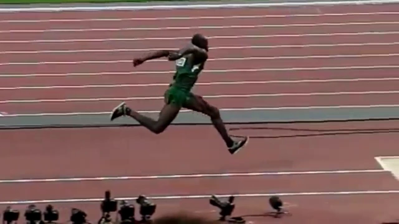 London 2012 Olympics, Triple Jump, Men, Slow Motion