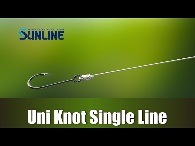 Fishing Knots:Uni Knot Single Line【SUNLINE KNOT SCHOOL】 class=