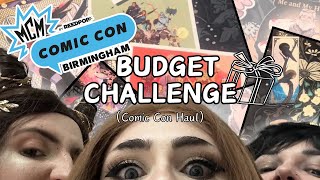 MAKING OUR FRIENDS BUY US PRESENTS | MCM Comic Con Birmingham Budget Challenge and Haul