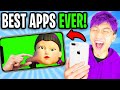 TOP 5 FUNNIEST APP GAMES EVER! (SCULPT PEOPLE SQUID GAME, PRANKSTER 3D!) *LANKYBOX COMPILATION*