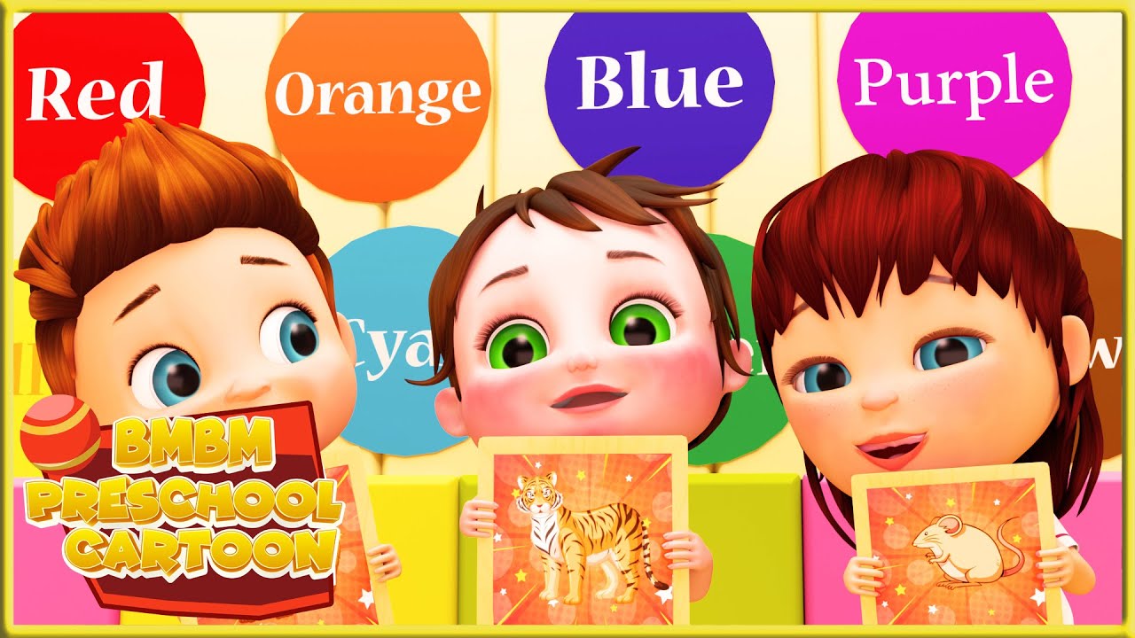 𝑵𝑬𝑾 Learn Colors with Bmbm Preschool | 2-HOUR | Colors for Kids | Kids Songs and Nursery Rhymes [HD]