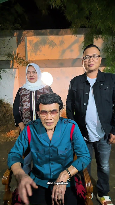 Ucapan Ulang tahun dari H. Rhoma Irama untuk Yudi WKB #yudiwkb #kharismabahariofficial #rhomairama