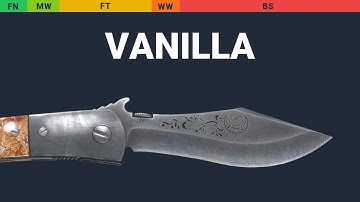 Navaja Knife Vanilla - Skin Float And Wear Preview