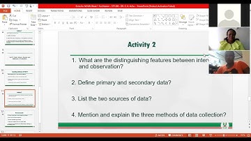 STT 205 Week 1 Live Class Part B