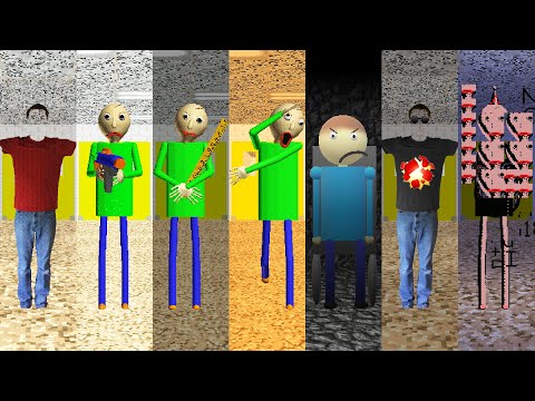 видео: Everyone is Baldi's 7 Boss Fight Mods EPIC - ALL PERFECT!