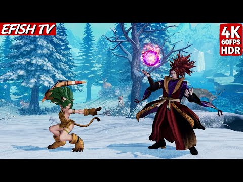 Cham Cham vs Amakusa (Hardest AI) - Samurai Shodown | 4K 60FPS HDR