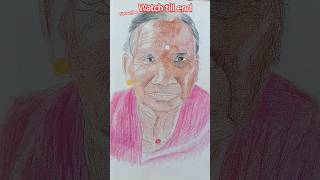 drawing of old women 🥰 #art #viral #drawing #sketch #explore #viralreels #artist #commisionwork