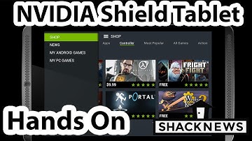 Nvidia Shield Tablet Gameplay Demo