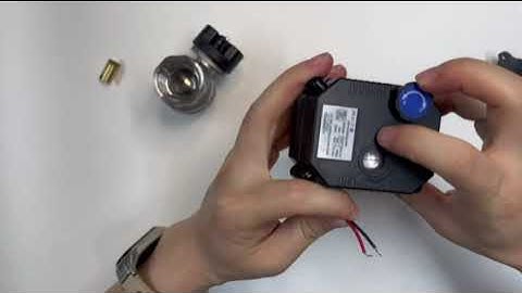 How to transform a normally closed (NC) motorized ball valve into a normally open (NO) valve?