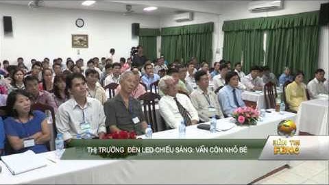 Thị trường đèn LED chiếu sáng: Vẫn còn nhỏ bé