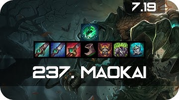 Maokai Jungle vs Wukong Season 7 s7 Patch 7.19 2017 Gameplay Guide Build Normals
