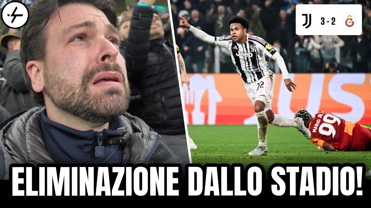 HO PIANTO per il gol di McKennie e HO OFFESO l'arbitro per 120 minuti! | Juve Galatasaray Reaction