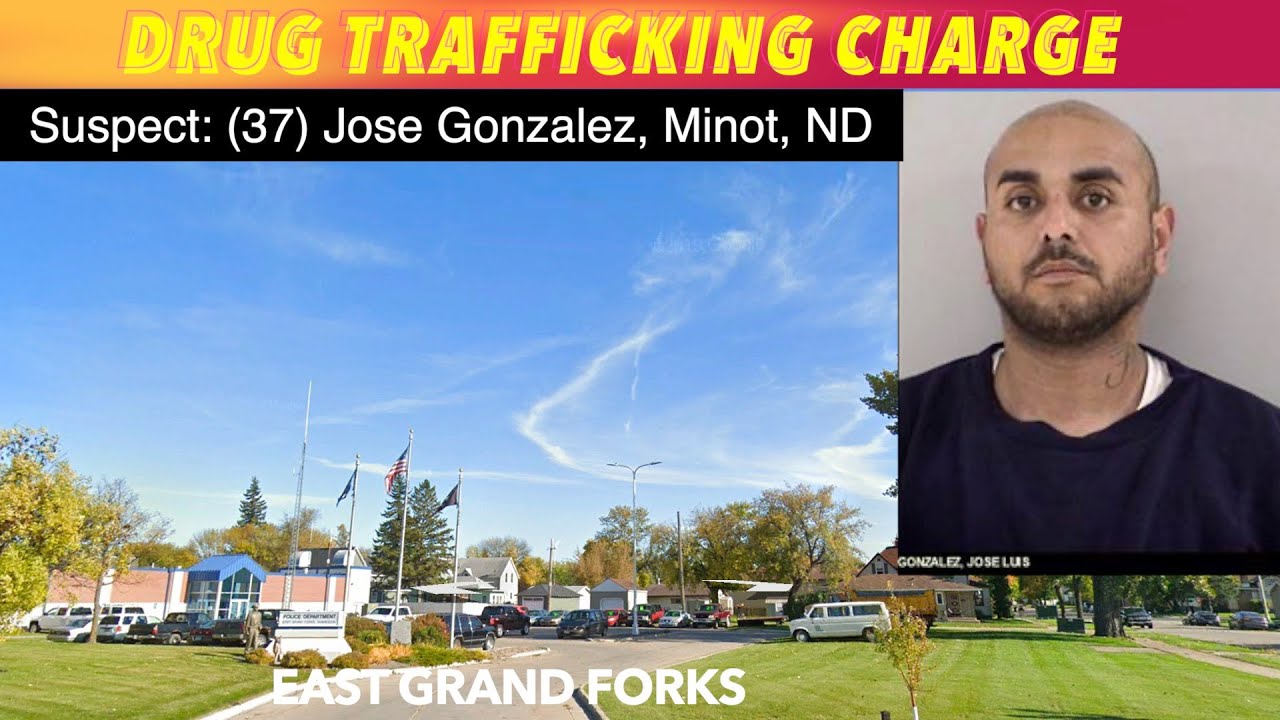 Minot Man Facing Drug Trafficking Charge In East Grand Forks - YouTube
