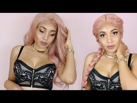 ROSE GOLD SLAY | Amazon Pink Wig Review