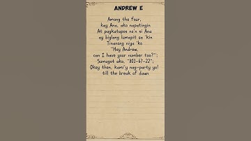 Thumbnail of Andrew Ford Medina / Andrew E. ( lyrics )  #song #music #lyrics #remix #andrewe #fyp #oldsong