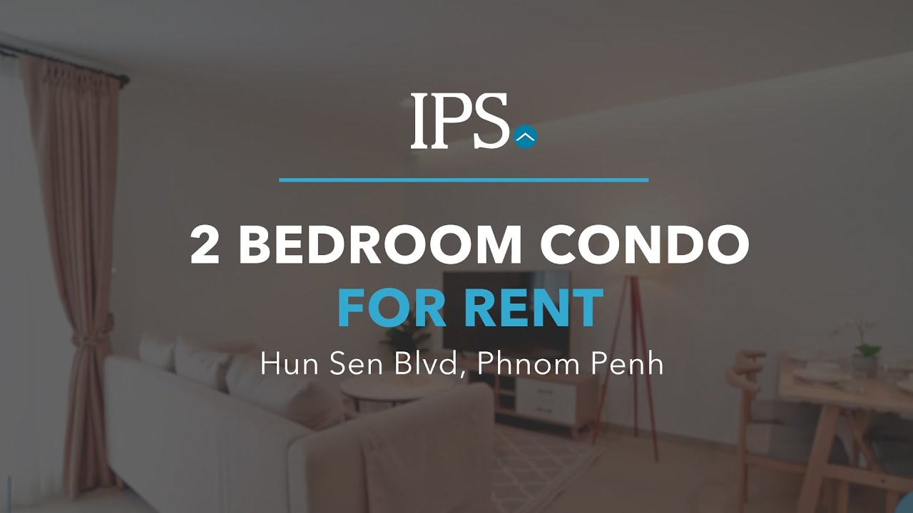 Video Tour 2 Bedroom Condo For Rent Hun Sen Blvd Phnom Penh video-tour-2-bedroom-condo-for-rent-hun-sen-blvd-phnom-penh
