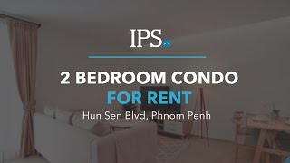 Video Tour | 2 Bedroom Condo For Rent - Hun Sen Blvd, Phnom Penh | Property Code 11728