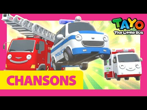 Chanson de voitures pour les enfants l Les braves voitures l Chantons avec Tayo l Tayo le Petit Bus