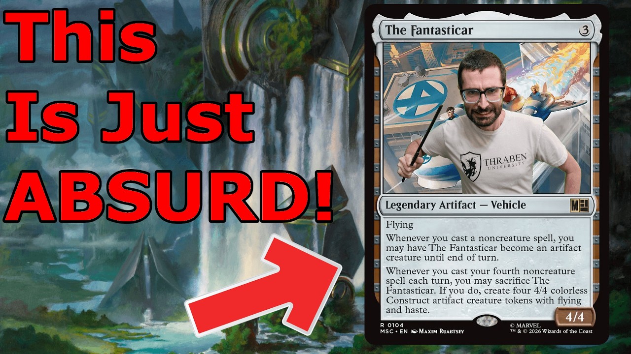 THE FANTASTICAR IS TRULY BUSTED! Legacy Fantasticar Combo MTG x