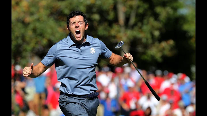 Rory McIlroy v Patrick Reed - Incredible putts and reaction